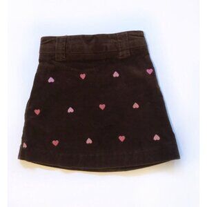 Hartstrings Embroidered Heart Skirt 2T